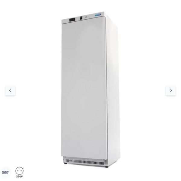  Καταψύκτης - 400L - 6 σταθερά ράφια - Λευκό